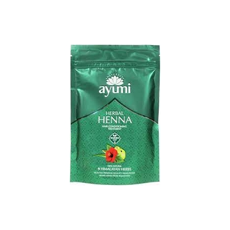 Henna na vlasy s bylinkami 500g AYUMI