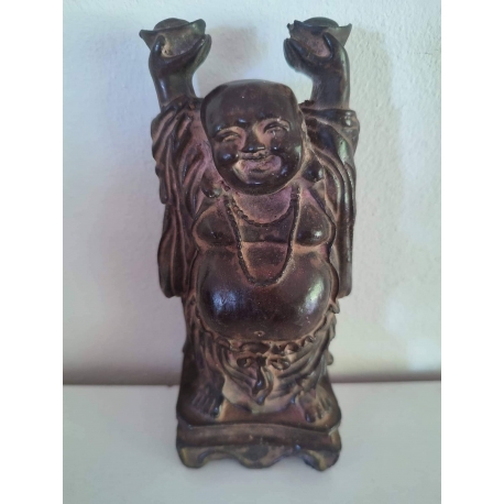 Budha s hore rukami - hnedý