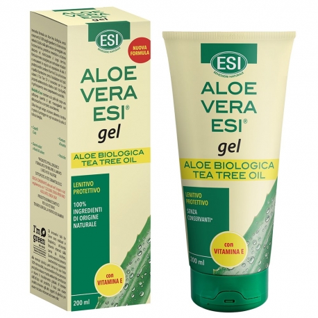 Aloe Vera gél s vitamínom E a Tea Tree 200ml ESI