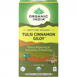 Tulsi Cinnamon Giloy, porciovaný čaj, 25 vreciek