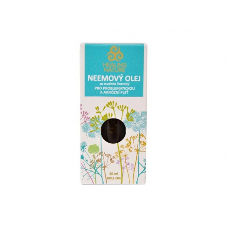 Neemový olej roll-on, 10 ml, Healing Nature