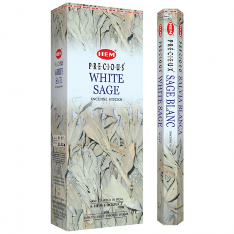 HEM - PRECIOUS WHITE SAGE vonné tyčinky