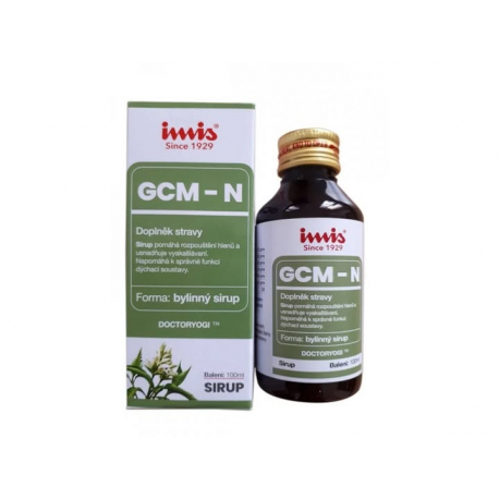 GCM-N Sirup proti kašľu, 100 ml, IMIS