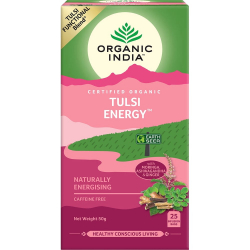 Tulsi Energy, porciovaný čaj, 25 vreciek