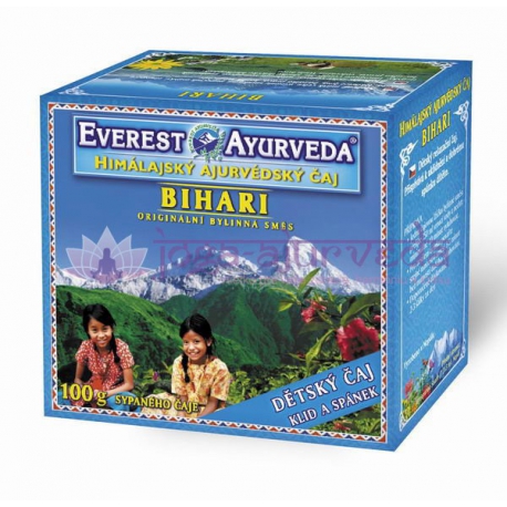 BIHARI – Detský čaj pre dobrý spánok